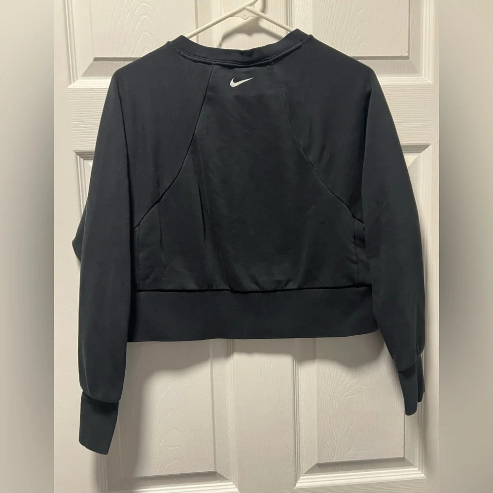 Nike Dri-fit Get Fit Crew Black Top XS - Picture 7 of 7